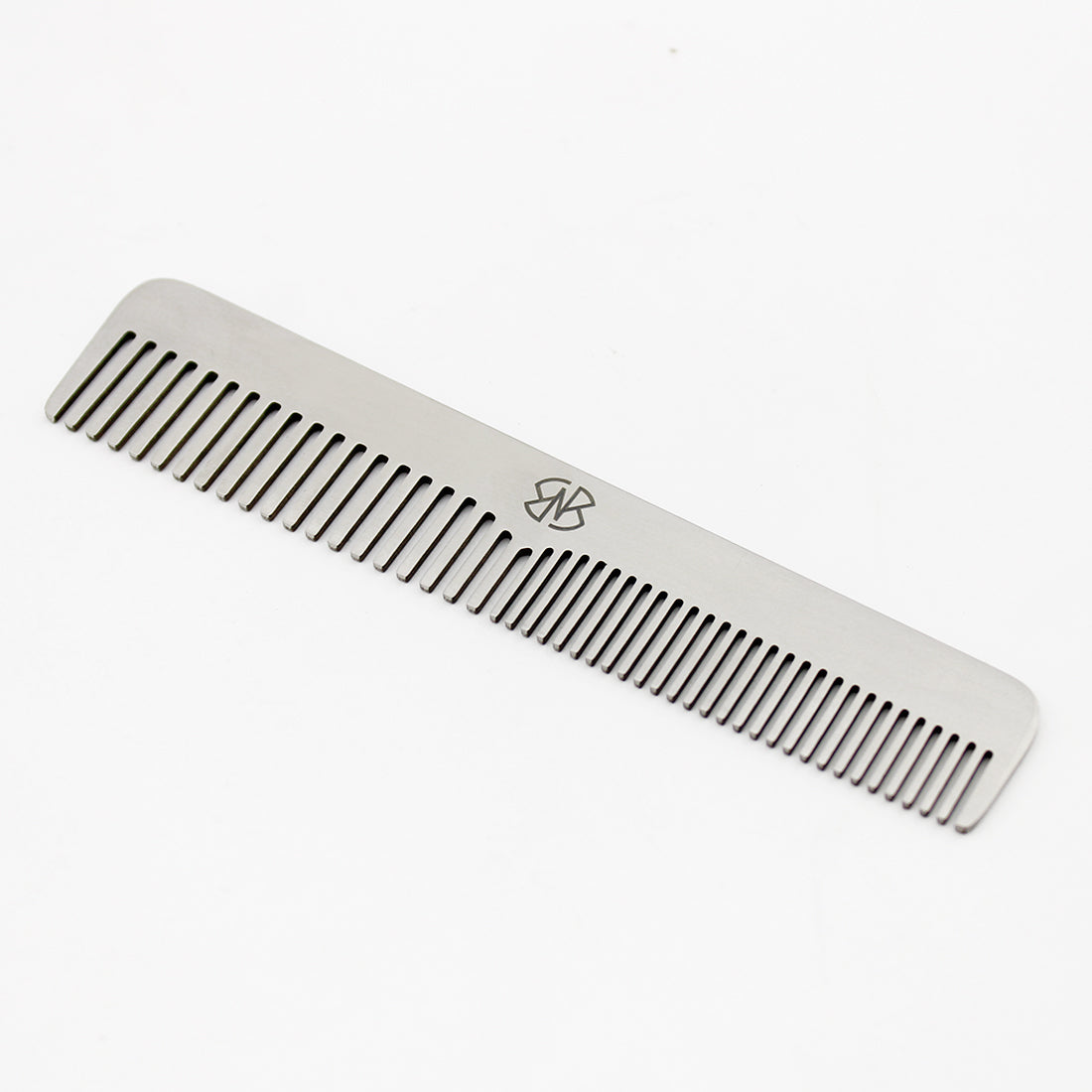 Durable rust-resistant stainless steel comb for professional salon use