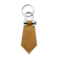 Keychain Leather Windsor in Plain Camel Black Textured Black