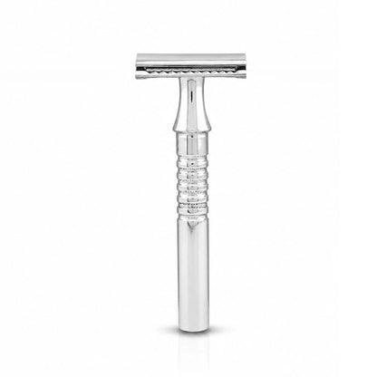 Elegant Steel Handle Double Edge Safety Razor