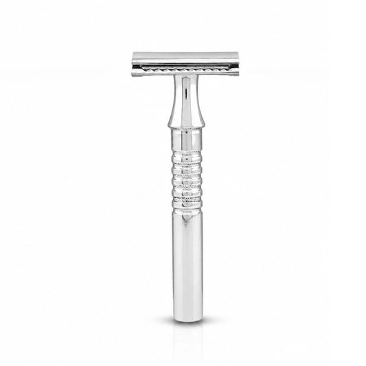 Elegant Steel Handle Double Edge Safety Razor