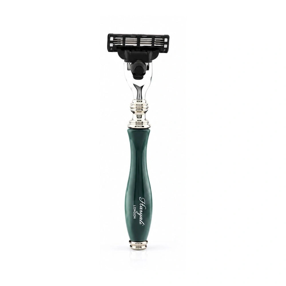 Emerald Green 3 Edge Shaving Razor