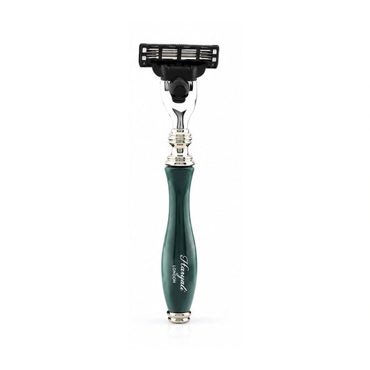 Emerald Green 3 Edge Shaving Razor