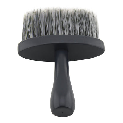 BrushnBlade Barber Neck Duster with Black Plastic Handle
