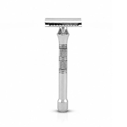 Grip Pad Stainless Steel Safety Razor