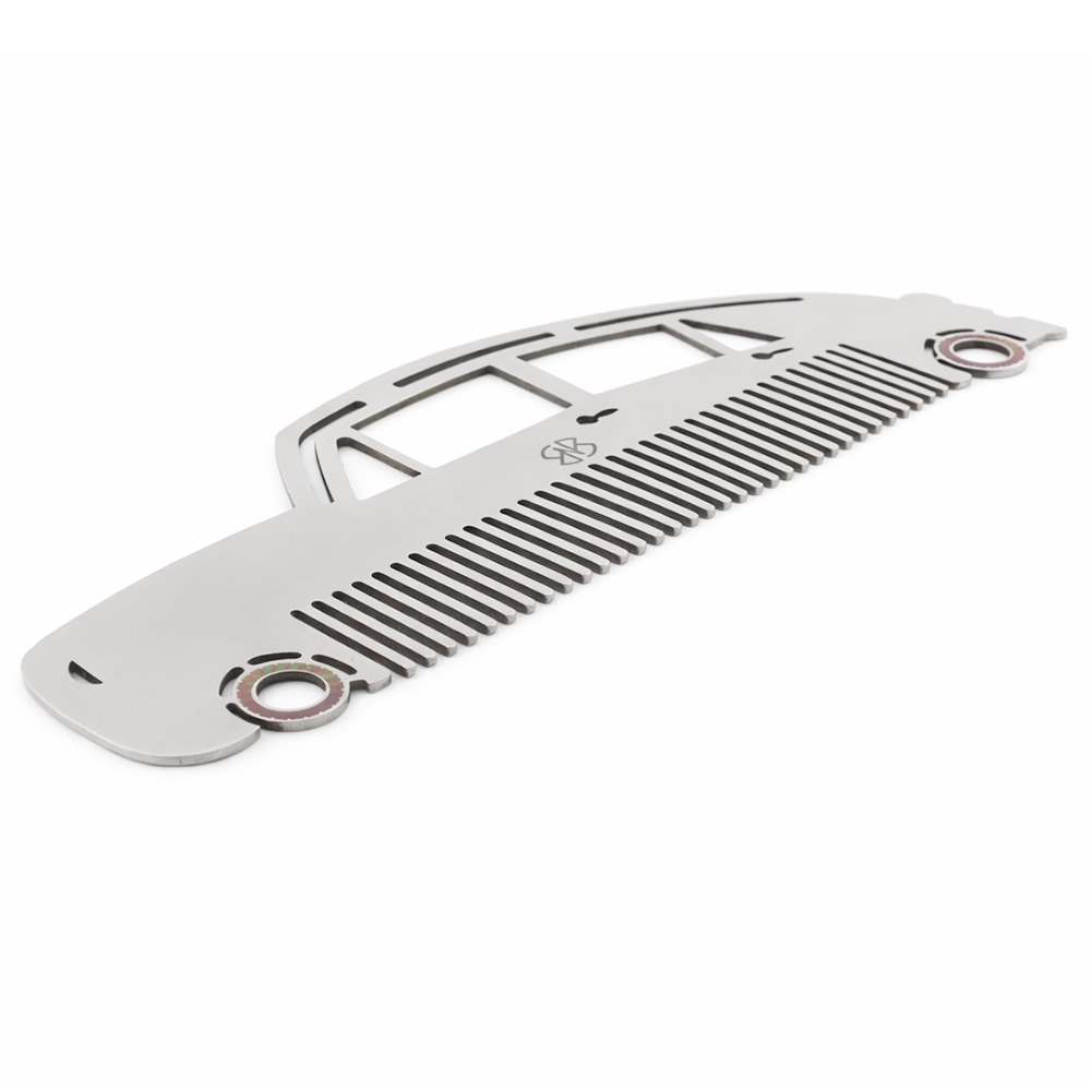 Vintage Car Shape Stainless Steel Hair Comb