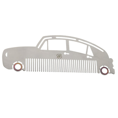 Vintage Car Shape Stainless Steel Hair Comb