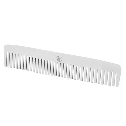 Wide Tooth Stainless Steel Flat Top Clipper Comb