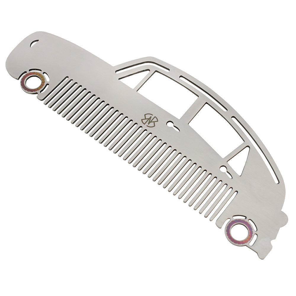 Vintage Car Shape Stainless Steel Hair Comb