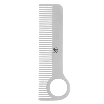 Stainless Steel Loop Handle Hair & Beard Comb