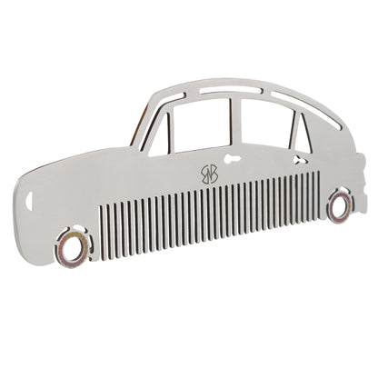 Vintage Car Shape Stainless Steel Hair Comb