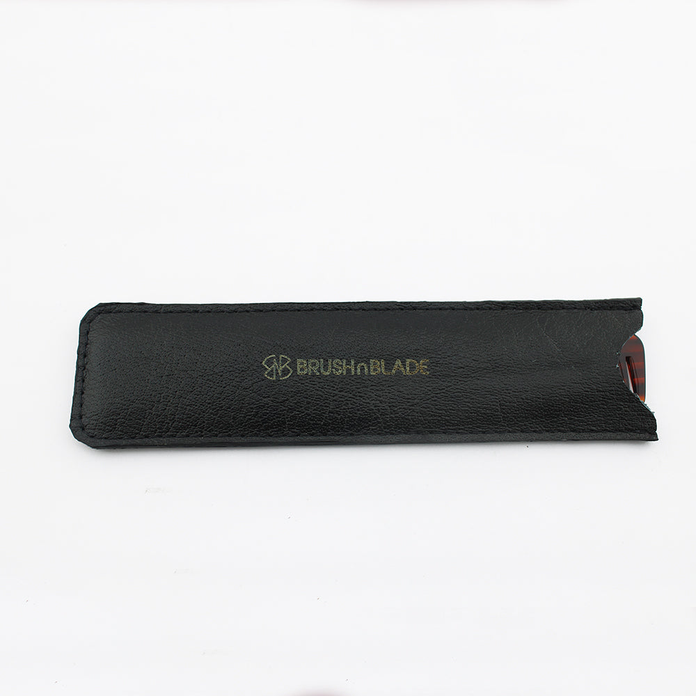 Leather Case for Premium Resin Hair Comb