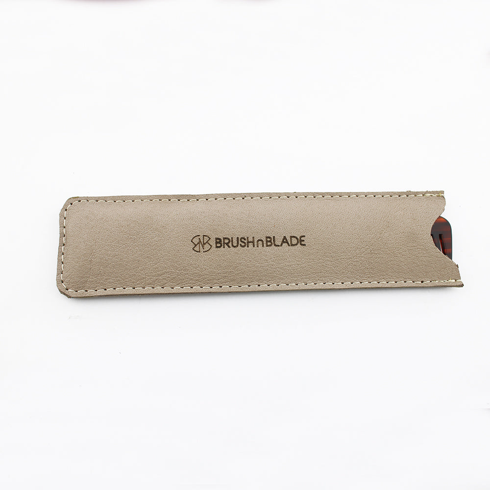 Leather Case for Premium Resin Hair Comb