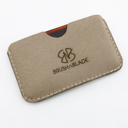 Leather Pouch for Top-Tier Plastic Resin Hair Comb