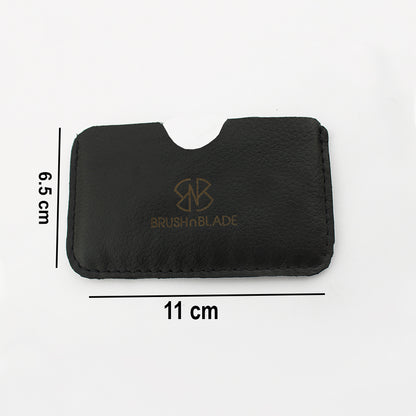 Leather Pouch for Top-Tier Plastic Resin Hair Comb