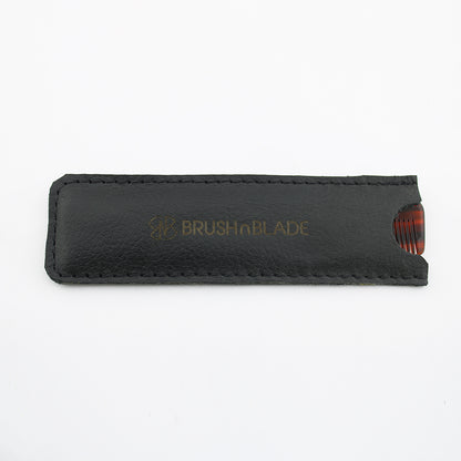 Deluxe Leather Pouch for Resin Beard and Moustache Comb