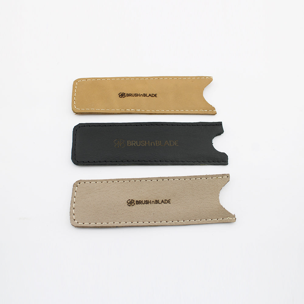 Deluxe Leather Pouch for Resin Beard and Moustache Comb