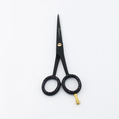 5.5” Black Hairdressing Scissors for Hair Cutting and Grooming