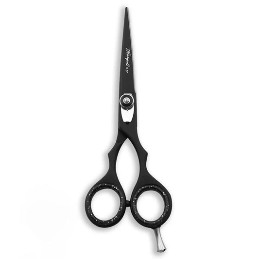 5.5” Professional Black Hairdressing Scissor with Adjustable Screws