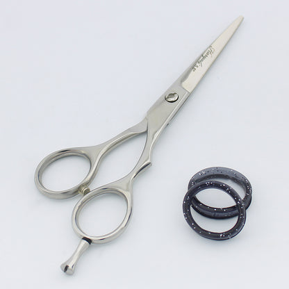 5.5” Stainless Steel Cutting Shears with Genuine Leather Pouch