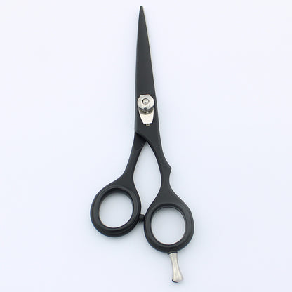 6” Barber Shears with Powder Coating and Genuine Leather Pouch