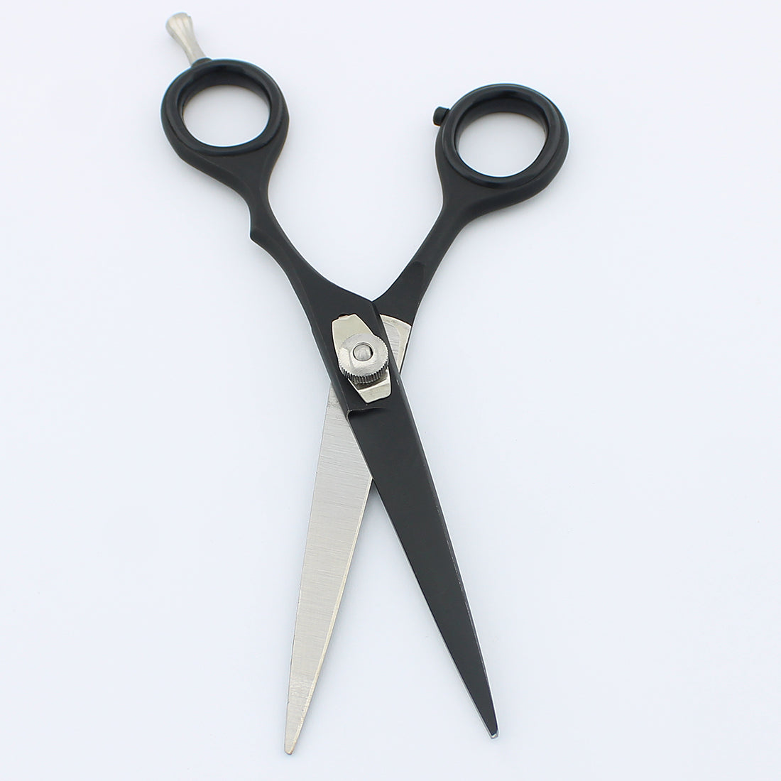 6” Barber Shears with Powder Coating and Genuine Leather Pouch