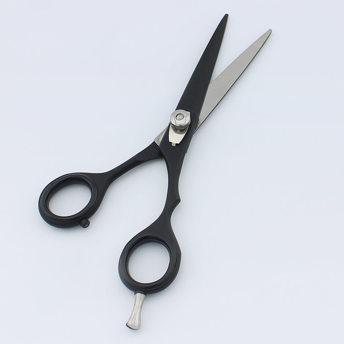 6” Barber Shears with Powder Coating and Genuine Leather Pouch