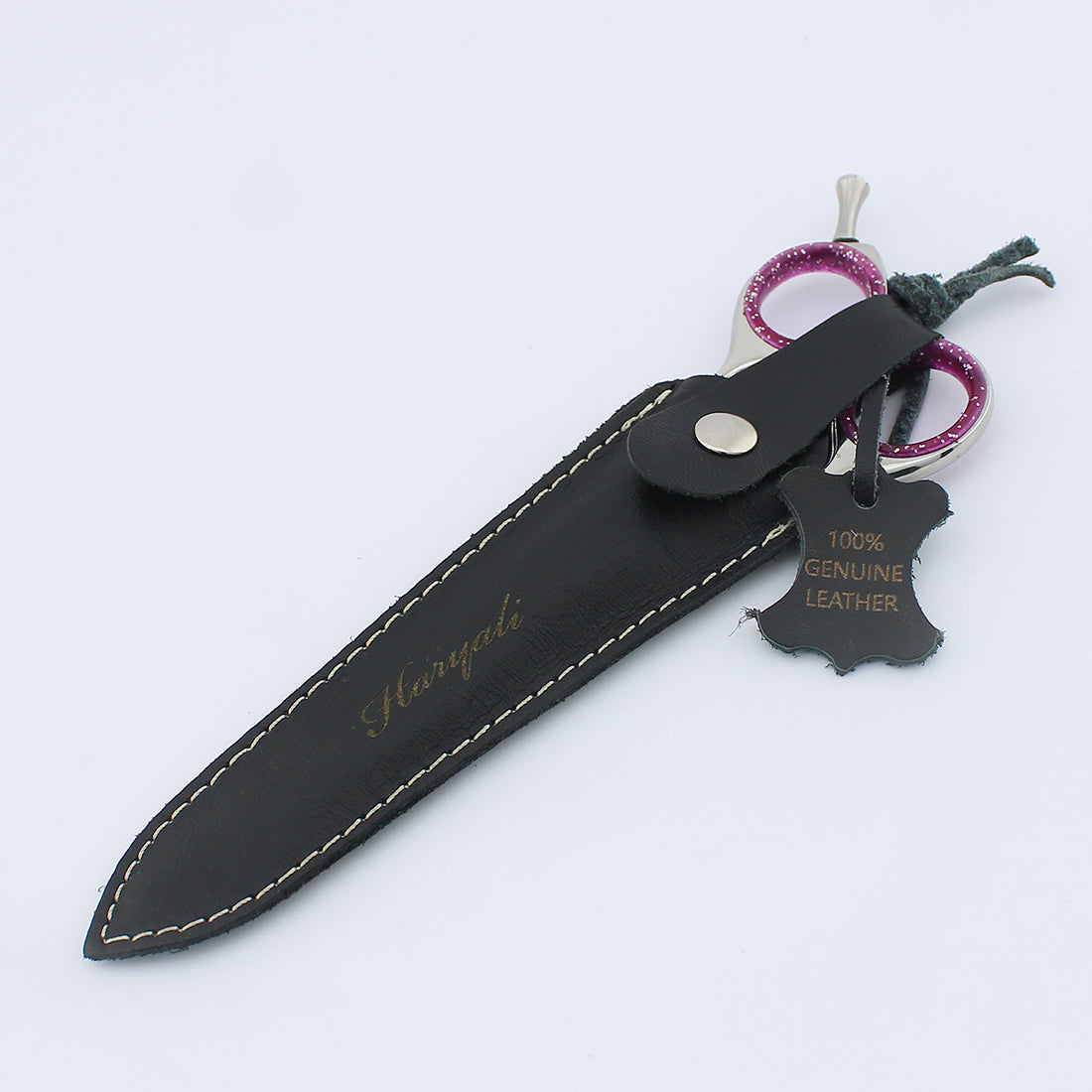 5.5” Professional Stainless Steel Hair Cutting Scissor with Leather Pouch