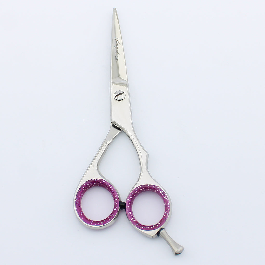 5.5” Professional Stainless Steel Hair Cutting Scissor with Leather Pouch