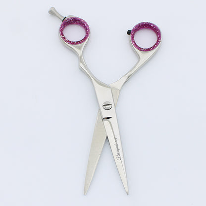 5.5” Professional Stainless Steel Hair Cutting Scissor with Leather Pouch