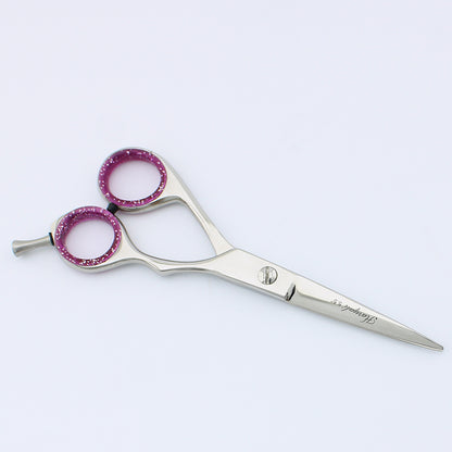 5.5” Professional Stainless Steel Hair Cutting Scissor with Leather Pouch