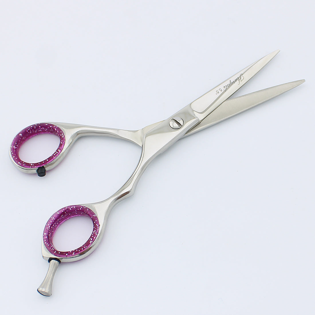 5.5” Professional Stainless Steel Hair Cutting Scissor with Leather Pouch