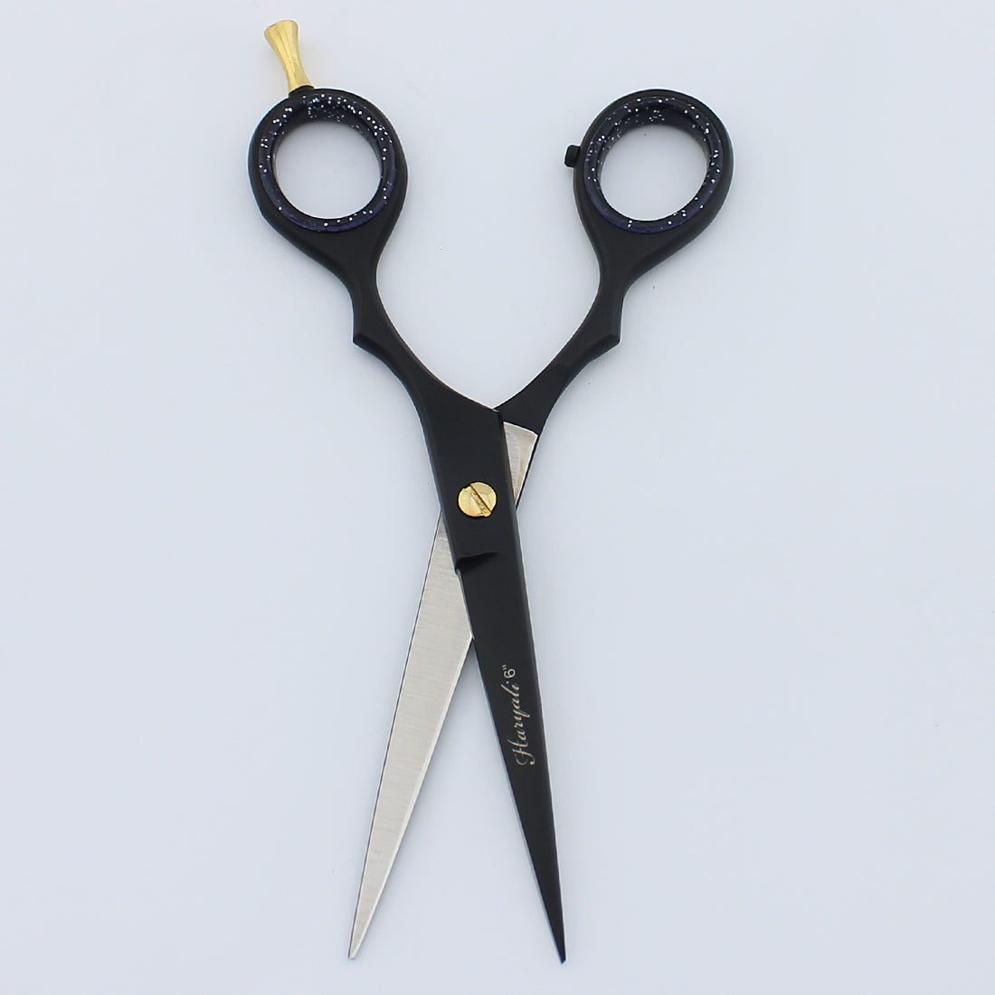 6” Stainless Steel Black Professional Hair Cutting Scissors