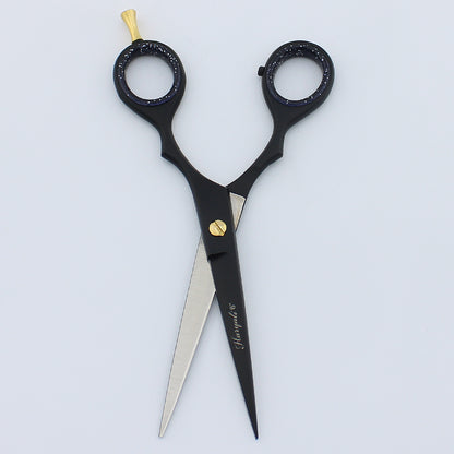 6” Stainless Steel Black Professional Hair Cutting Scissors
