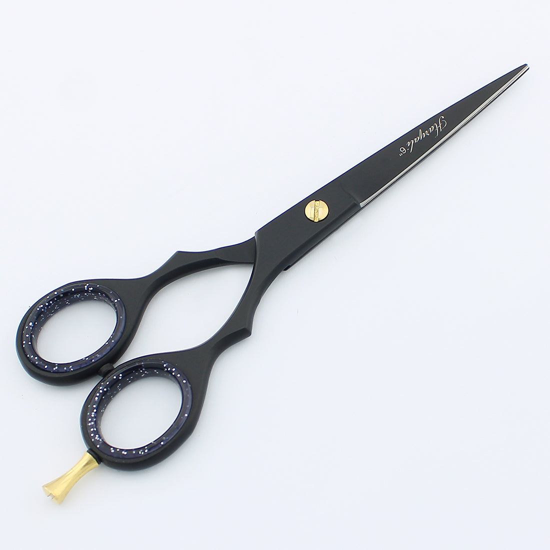6” Stainless Steel Black Professional Hair Cutting Scissors
