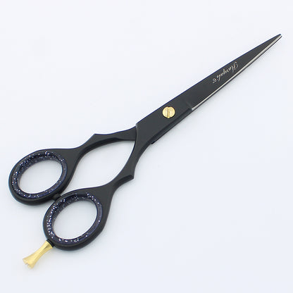 6” Stainless Steel Black Professional Hair Cutting Scissors