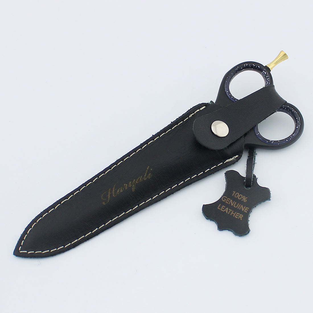 6” Stainless Steel Black Professional Hair Cutting Scissors