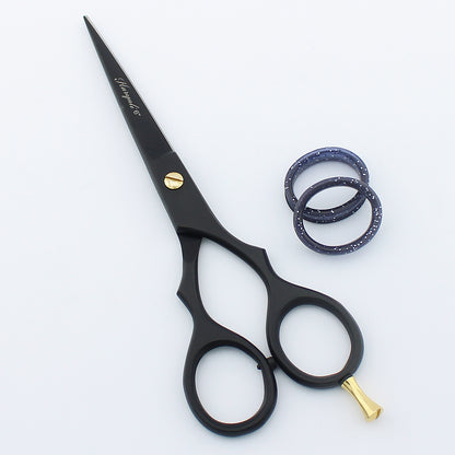 6” Stainless Steel Black Professional Hair Cutting Scissors