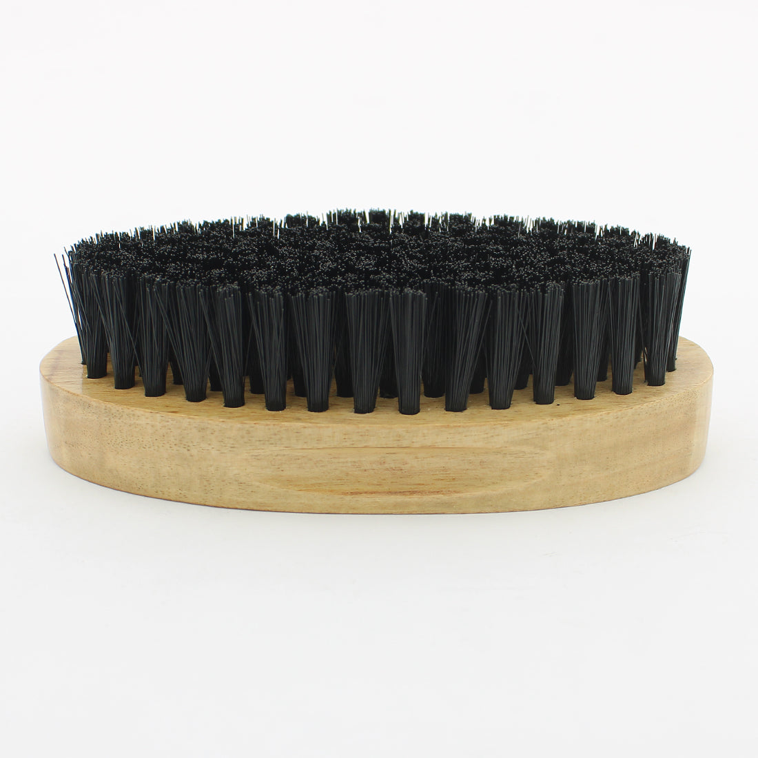 Men’s Wooden Beard Brush with Black Vegan Bristles