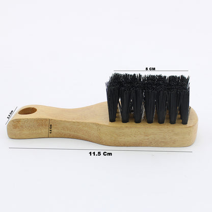 Elite Men’s Beard & Hair Styling Brush – Wood & Vegan Bristles