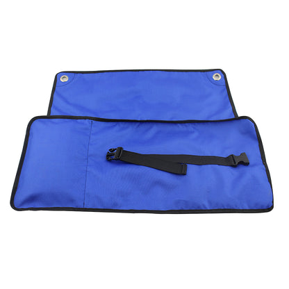 Complete Barber Kit with Cut Throat Razor, Off-Set Scissors & Washbag