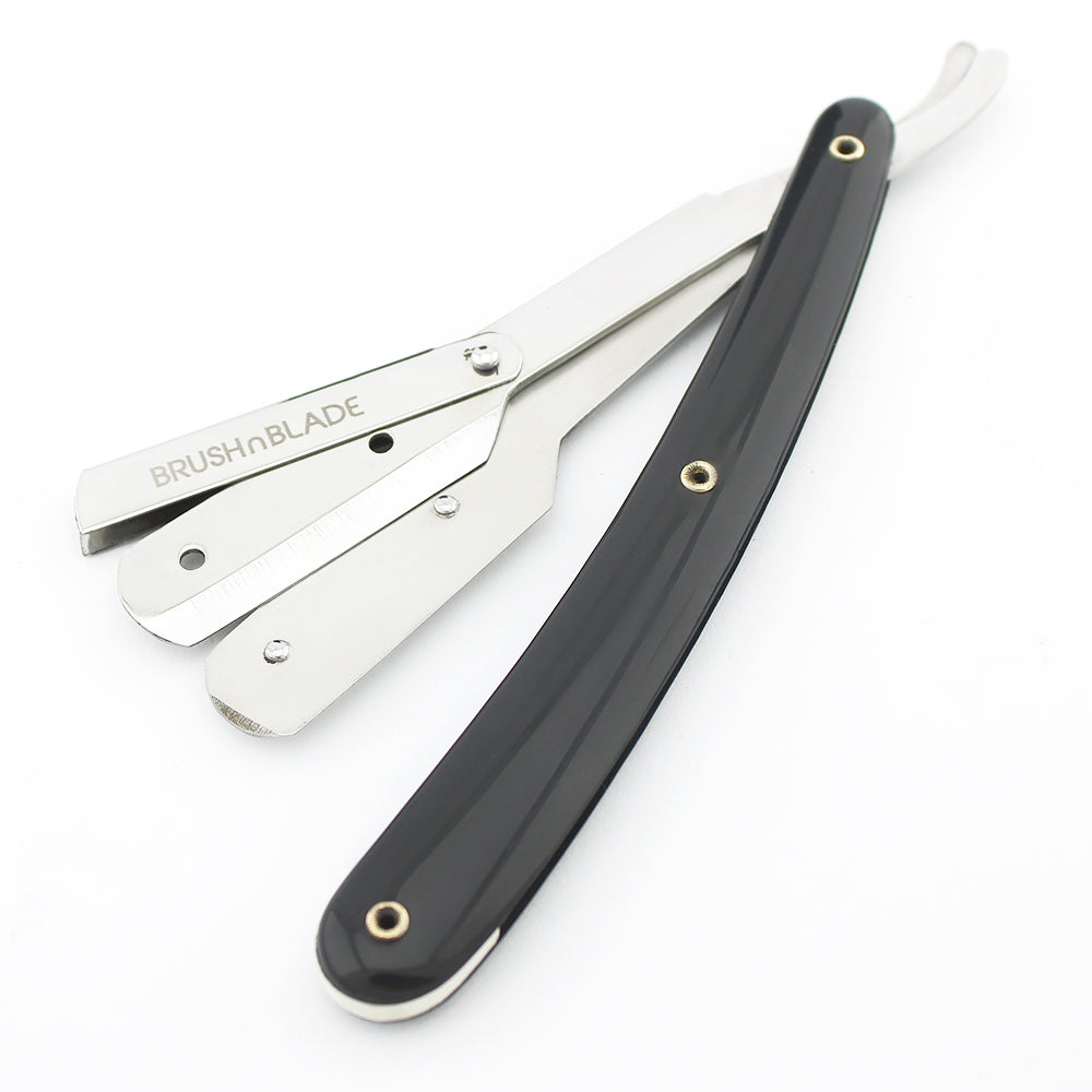Cut Throat Shaving Barber Straight Razor Plastic Handle for Men