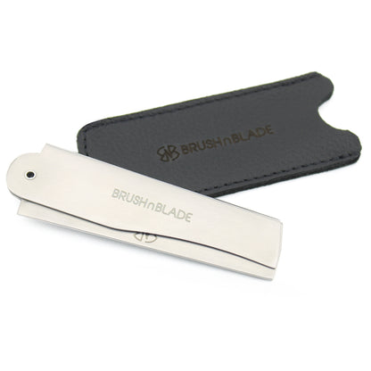 Stainless Steel Folding Pocket Beard Comb for Men