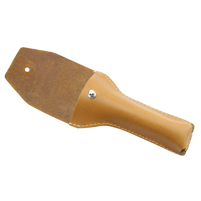 Brown Leather Pouch for Double Edge Safety Razor