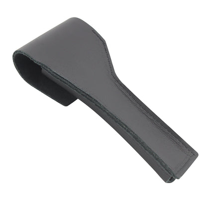 Black Leather Pouch for Double Edge Safety Razor
