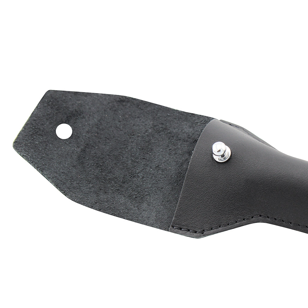 Black Leather Pouch for Double Edge Safety Razor