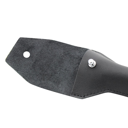 Black Leather Pouch for Double Edge Safety Razor