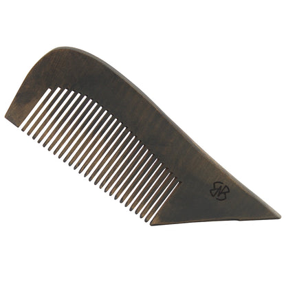 Antique Wooden Anti-Static Beard Comb