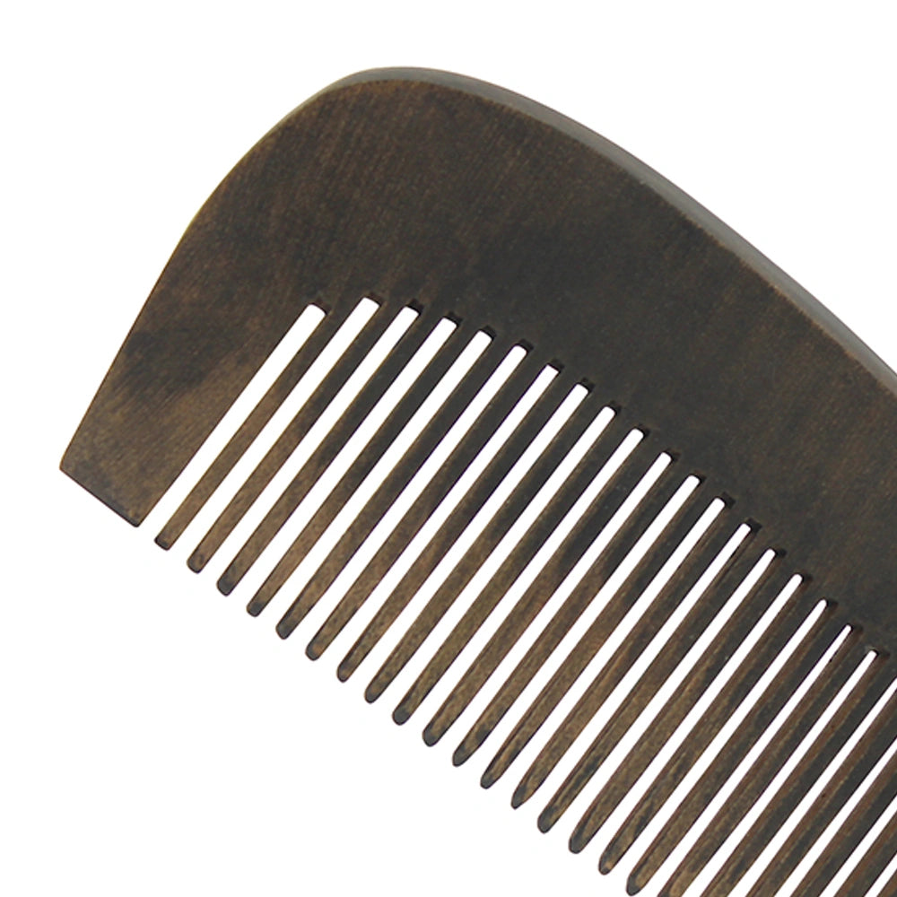 Antique Wooden Anti-Static Beard Comb
