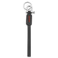 Keychain Leather Bond in textured Black