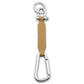 Keychain Leather Louvre in Plain Camel
